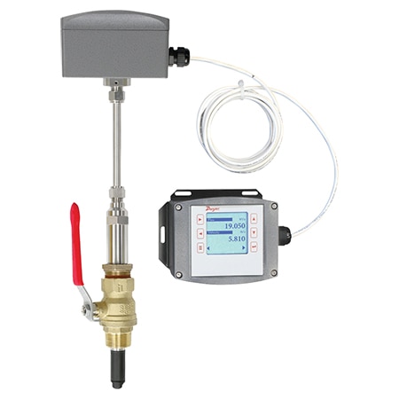 Remote Display for Flow Transmitters & Energy Meters, 100 ft Cable