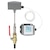Remote Display for Flow Transmitters & Energy Meters, 100 ft Cable