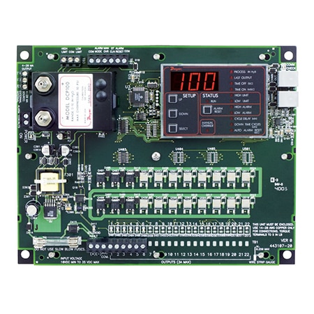 Modular Dust Collector Timer Controller, 10-30 Vdc, 6-22 Channels