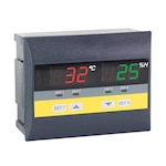 Dual Display Temp & Humidity Switch with 4 Relays for Environmental Control