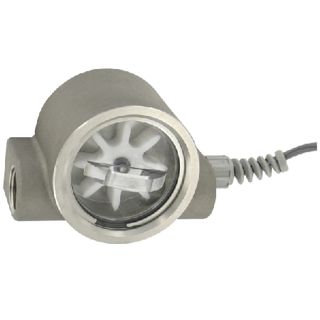 Sight Flow Transmitter, 4-20 mA Output, 316 SS/Polycarbonate Cover