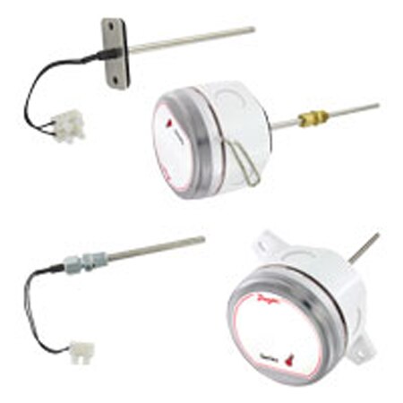 Duct & Immersion Temp Sensor for Air/Water in Building Automation