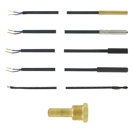 PTC Sensor, PVC Sheath, PVC Cable, 10 ft (3 m) cable.