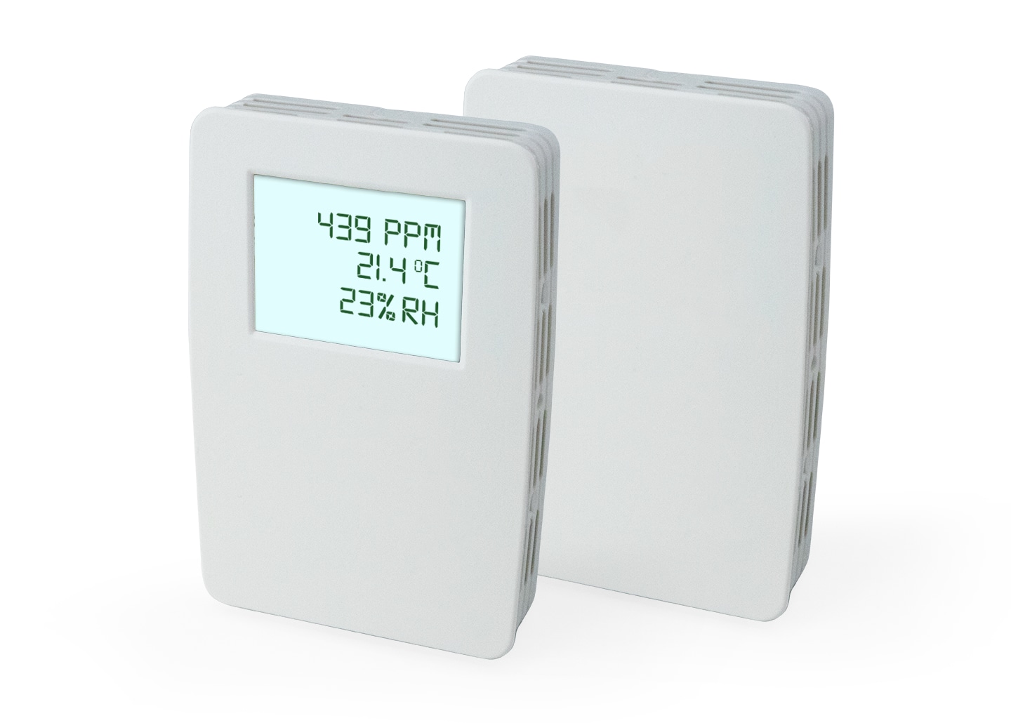Carbon Dioxide Sensor, Analog, Modbus, or BACnet, RH/TEMP, RELAY