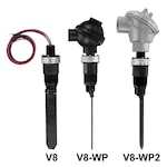 Vane Flow Switch for 1-6 in Pipes, 150 psig, 212 °F - Chemical & HVAC Use