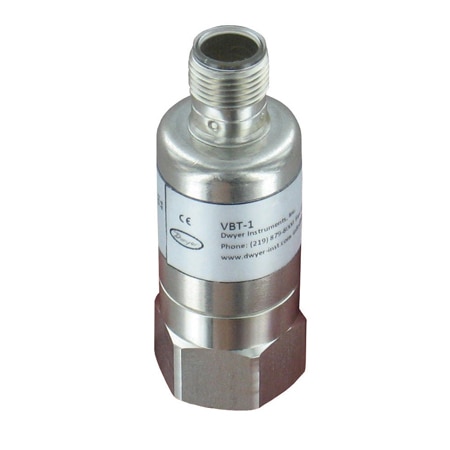 Vibration Transmitter – 2-Wire Loop Power – Easy Install for Motors, Pumps