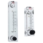 Acrylic Flowmeters for Gas/Liquid, 2" & 4" Scales, NIST Calibrated