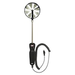 100 mm Vane Thermo-Anemometer Probe - Measures Velocity, Flow, Humidity, Temp