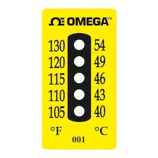 Non-Reversible Temperature Labels