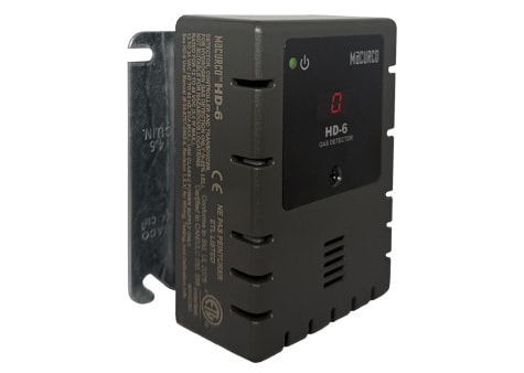 Front view of the HD-6 Hydrogen Gas Detector