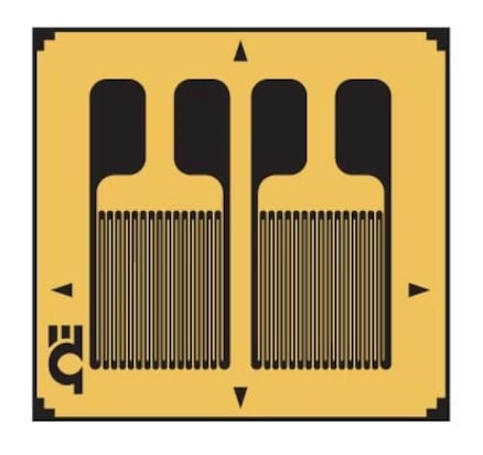 Dual Parallel Grid, Galgas extensométricas lineales