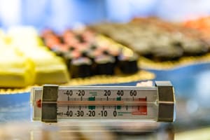 temp in food and bev