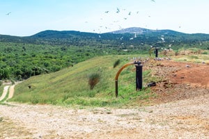 degassamento delle discariche