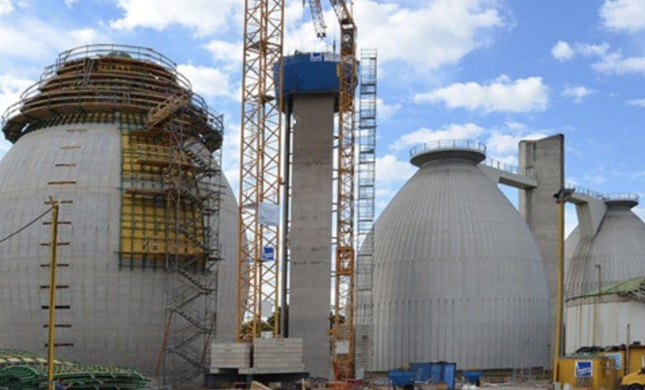 Renovation of Digestion Tower at Wastewater Facility